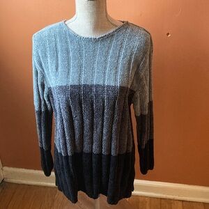 vintage Spice of Life Gray & Black Sweater